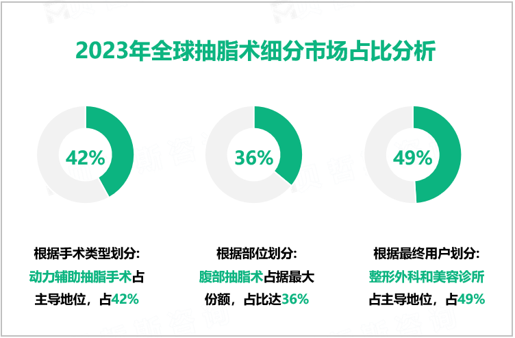 抽脂术行业发展前景：预计到2032年全球市场规模将达到91.34亿美元